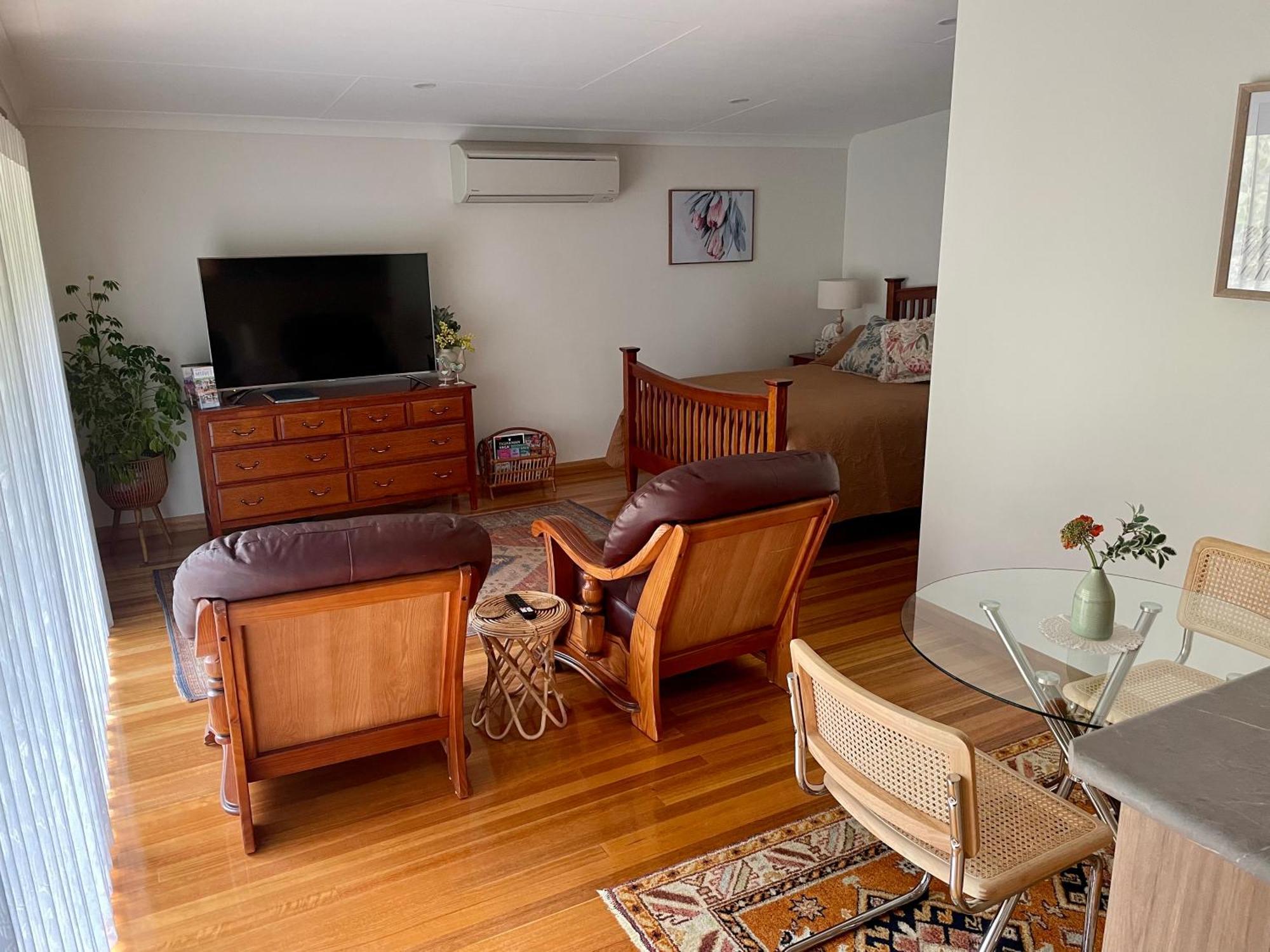 Ferienwohnung Amaroo With A View Set On A 50 Acre Hobby Farm Collinsvale Exterior foto