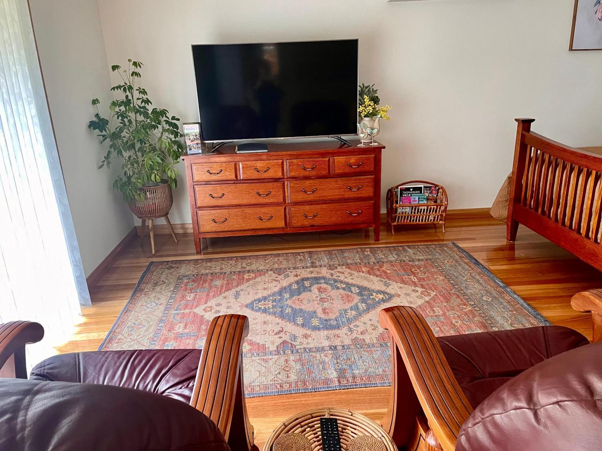 Ferienwohnung Amaroo With A View Set On A 50 Acre Hobby Farm Collinsvale Exterior foto